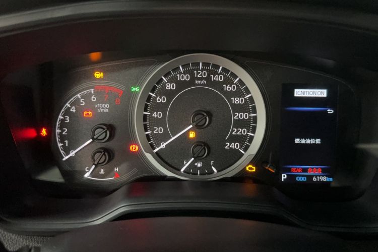 Used Toyota Levin 2023 185T CVT Luxury Edition Odometer Close Up