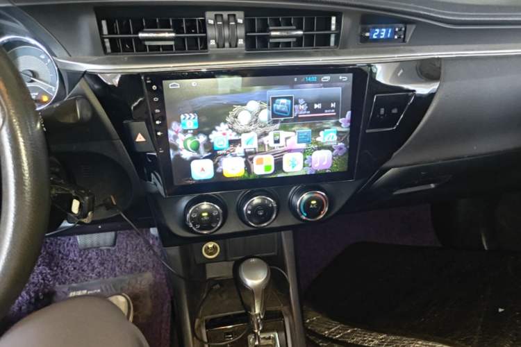 Used Toyota Levin 2014 1.6G CVT Elite Edition Audio And AC Panel