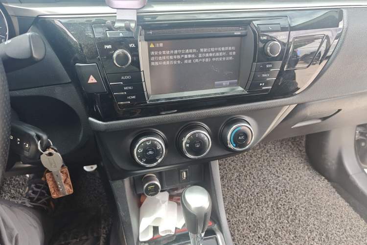 Used Toyota Levin 2014 1.6G CVT Elite Edition Audio And AC Panel