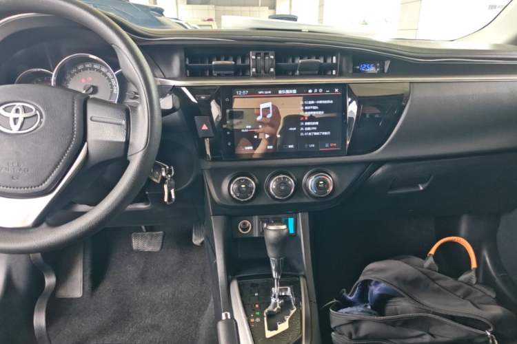 Used Toyota Levin 2014 1.6G CVT Elite Edition Audio And AC Panel