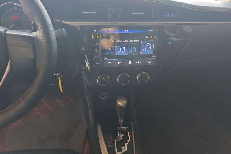 Used Toyota Levin 2014 1.6G CVT Elite Edition Audio And AC Panel
