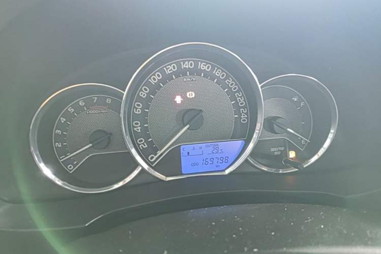 Used Toyota Levin 2014 1.6G Manual Elite Edition Instrument Cluster