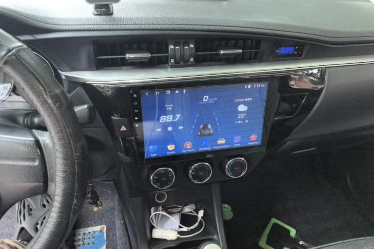 Used Toyota Levin 2014 1.6G CVT Elite Edition Audio And AC Panel
