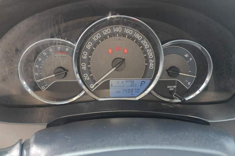 Used Toyota Levin 2014 1.6G CVT Elite Edition Instrument Cluster