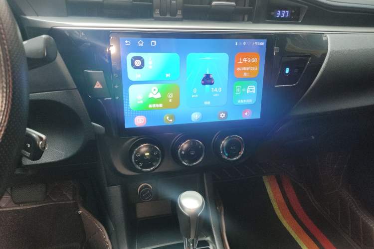 Used Toyota Levin 2014 1.6G CVT Elite Edition Audio And AC Panel