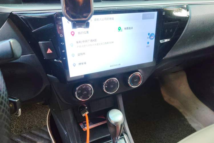 Used Toyota Levin 2014 1.6G CVT Elite Edition Audio And AC Panel
