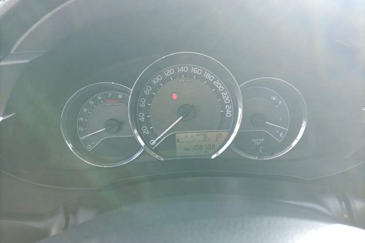 Used Toyota Levin 2014 1.6G CVT Elite Edition Instrument Cluster