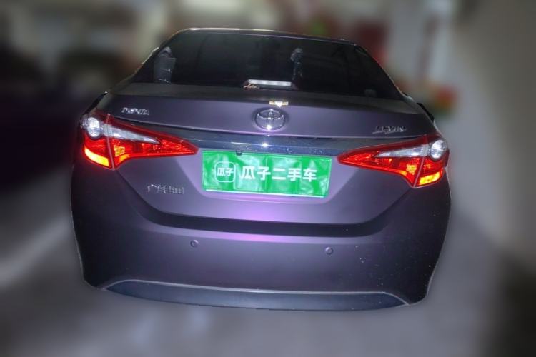 Used Toyota Levin 2014 1.6G CVT Elite Edition Rear