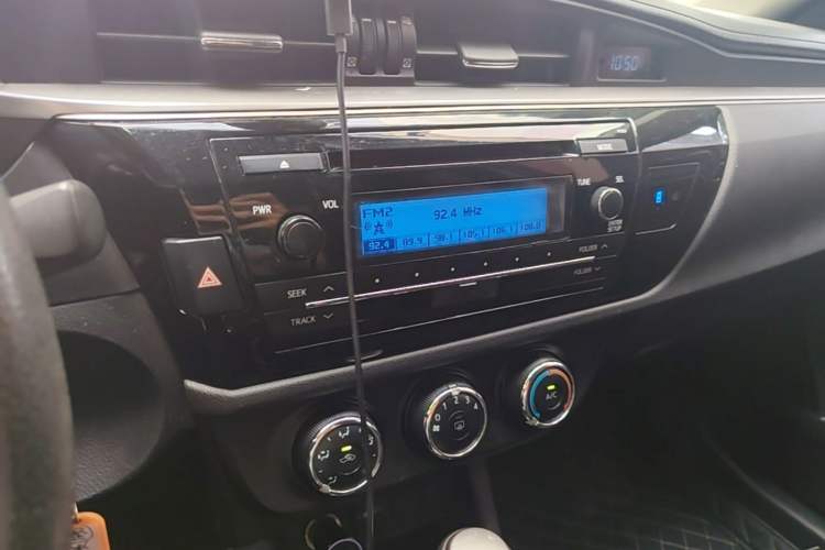 Used Toyota Levin 2014 1.6G CVT Elite Edition Audio And AC Panel