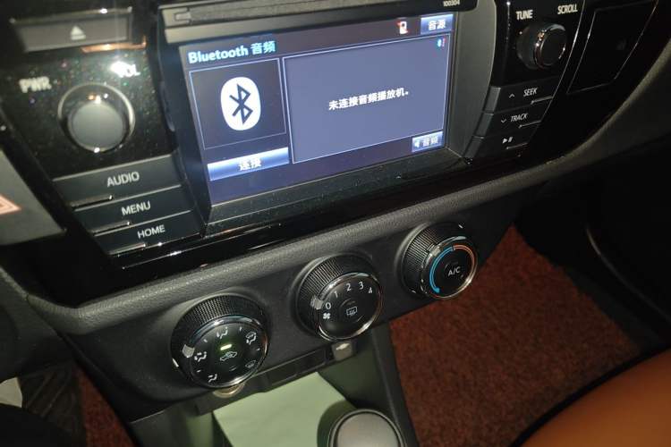 Used Toyota Levin 2014 1.8 GS CVT Elite Edition Audio And AC Panel