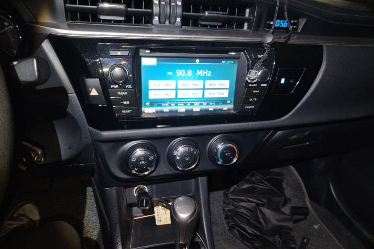 Used Toyota Levin 2014 1.6G CVT Elite Edition Audio And AC Panel