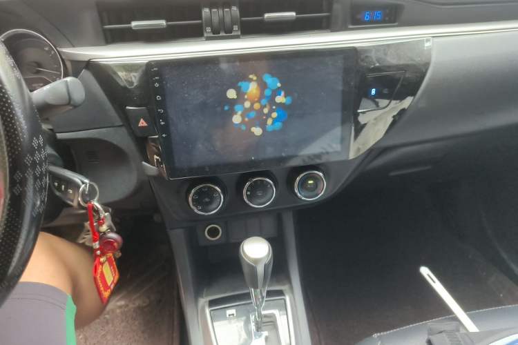Used Toyota Levin 2014 1.6G CVT Elite Edition Audio And AC Panel