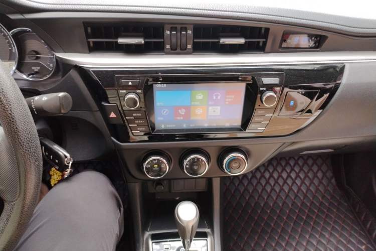 Used Toyota Levin 2014 1.6G CVT Elite Edition Audio And AC Panel