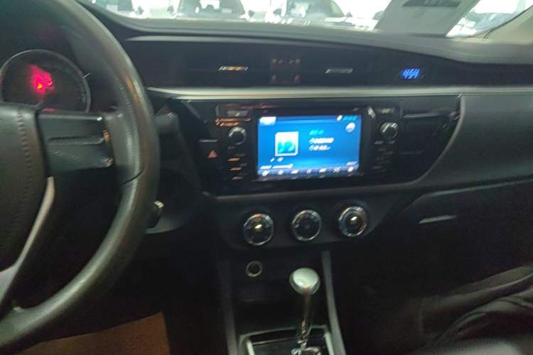 Used Toyota Levin 2014 1.6G CVT Elite Edition Audio And AC Panel