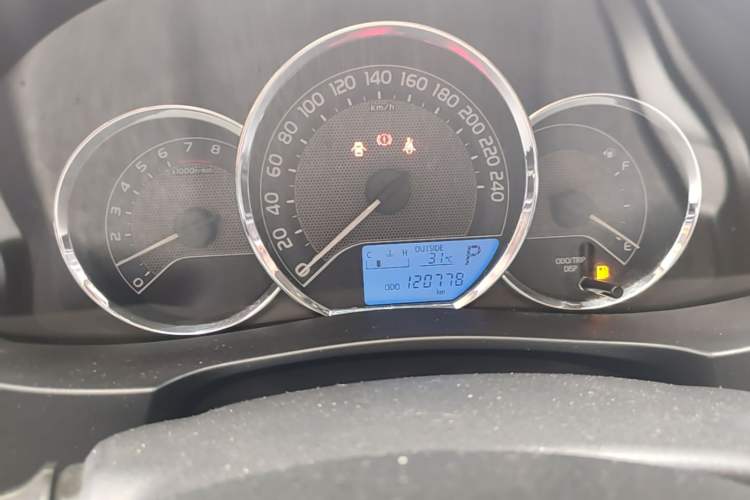 Used Toyota Levin 2014 1.6G CVT Elite Edition Instrument Cluster