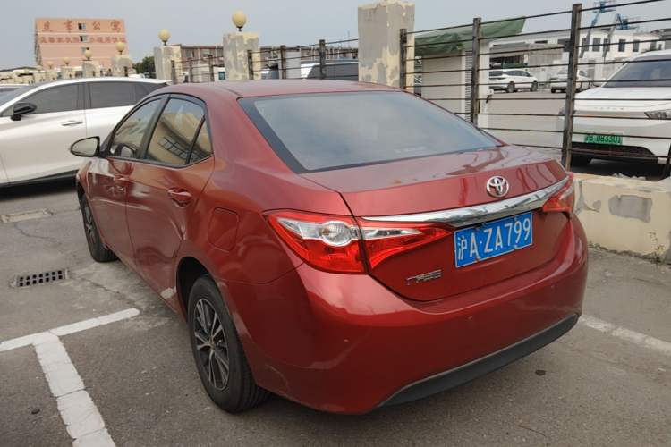 Used Toyota Levin 2014 1.6G CVT Elite Edition Rear Left 45 Deg