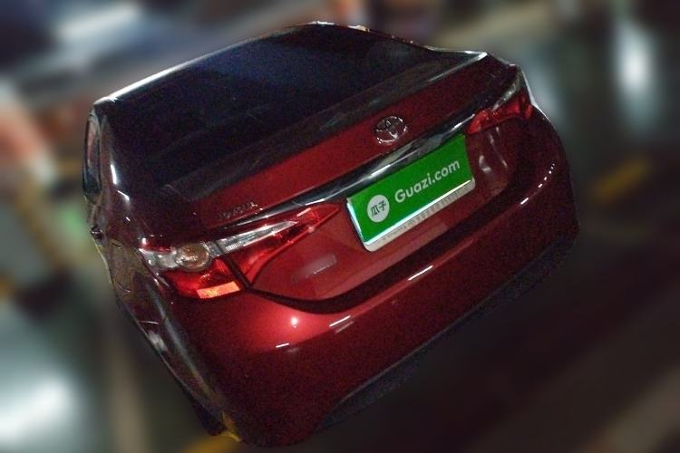 Used Toyota Levin 2014 1.6G CVT Elite Edition Rear Left 45 Deg