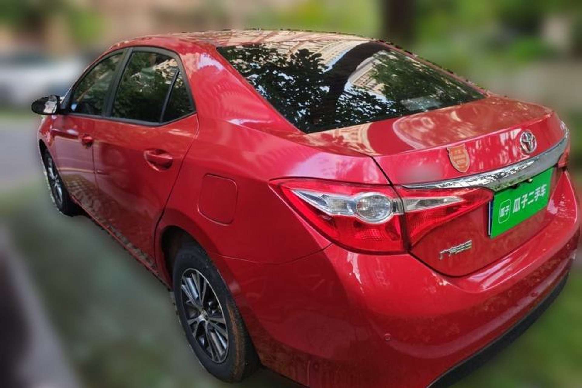 Used Toyota Levin 2014 1.6G CVT Elite Edition Rear Left 45 Deg