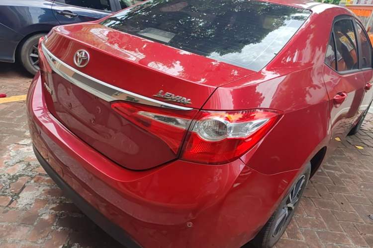 Used Toyota Levin 2014 1.6G CVT Elite Edition Rear Right 45 Deg