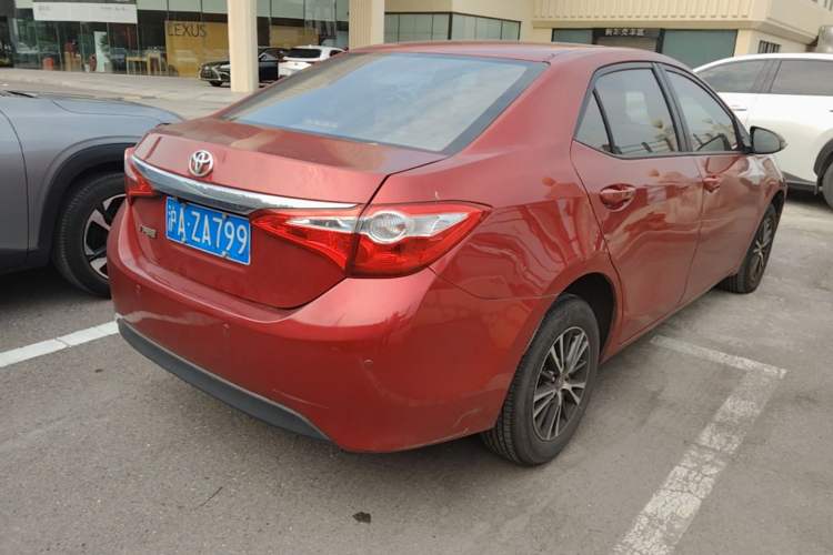 Used Toyota Levin 2014 1.6G CVT Elite Edition Rear Right 45 Deg