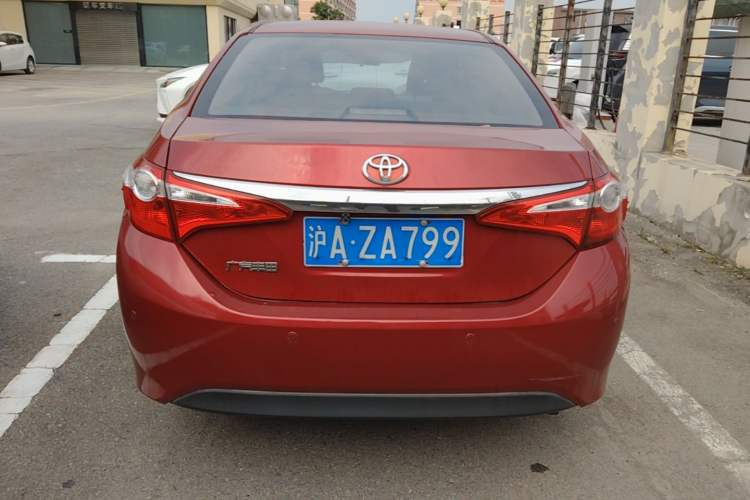 Used Toyota Levin 2014 1.6G CVT Elite Edition Rear