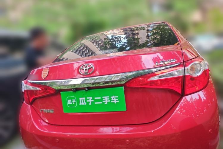 Used Toyota Levin 2014 1.6G CVT Elite Edition Rear