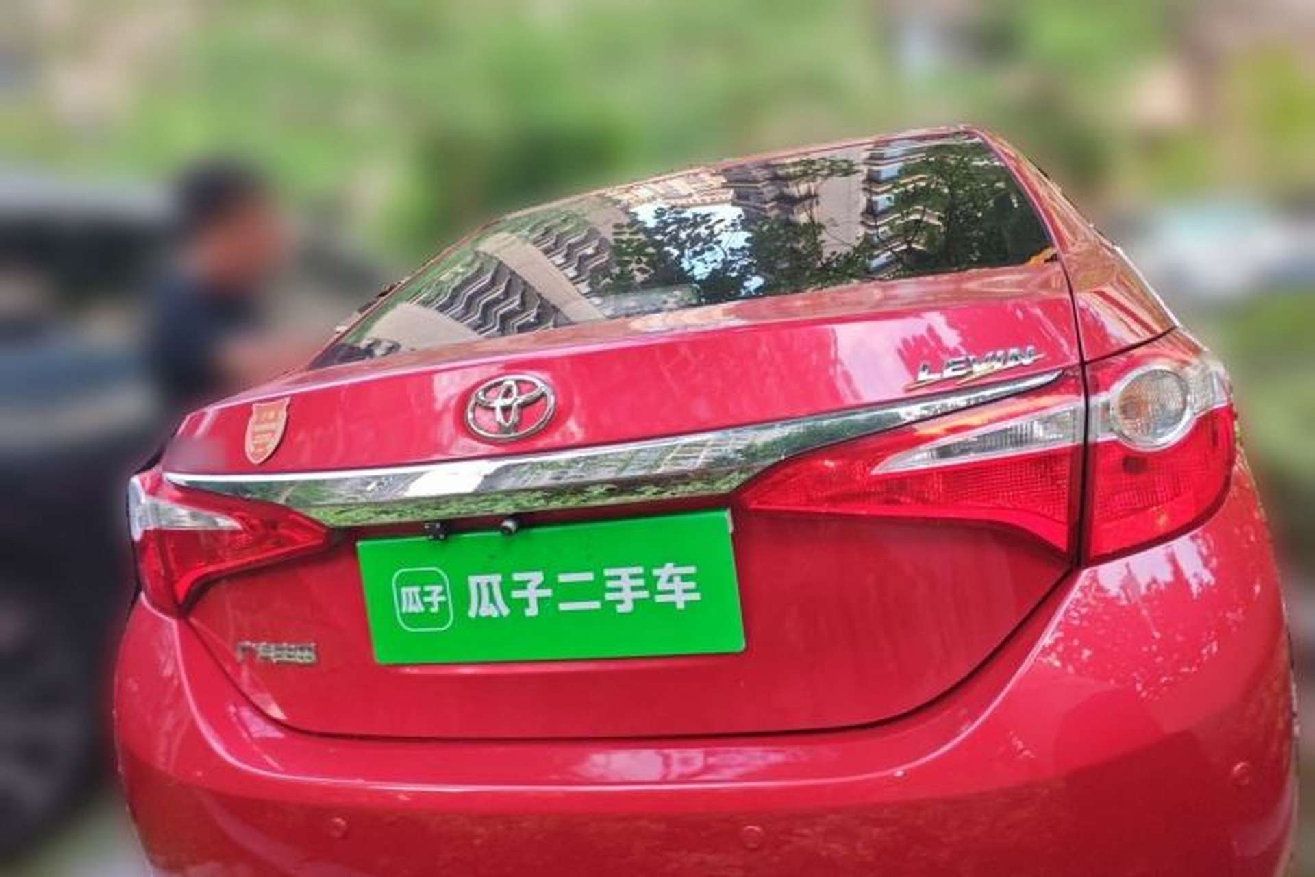 Used Toyota Levin 2014 1.6G CVT Elite Edition Rear