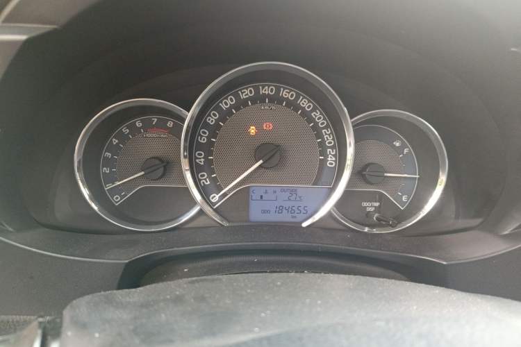 Used Toyota Levin 2014 1.6G Manual Elite Edition Instrument Cluster