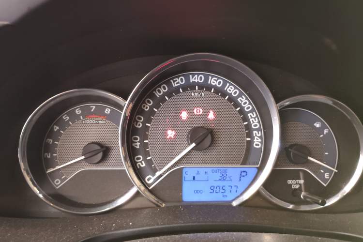Used Toyota Levin 2014 1.6G CVT Elite Edition Instrument Cluster