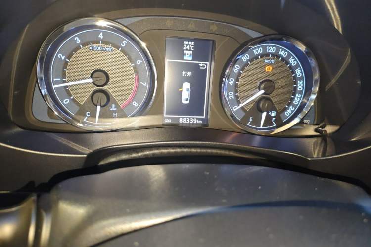 Used Toyota Levin 2014 1.8 GS CVT Elite Edition Odometer Close Up