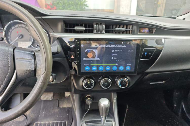 Used Toyota Levin 2014 1.6G CVT Elite Edition Audio And AC Panel