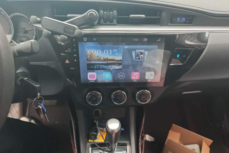 Used Toyota Levin 2014 1.6G CVT Elite Edition Audio And AC Panel