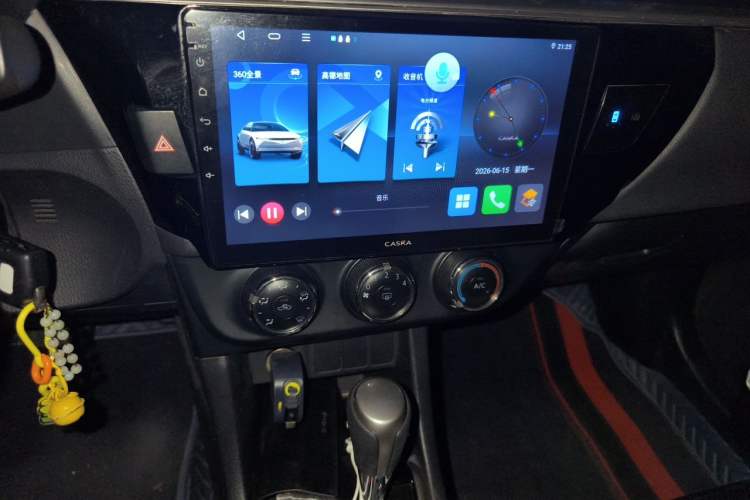 Used Toyota Levin 2014 1.6G CVT Elite Edition Audio And AC Panel
