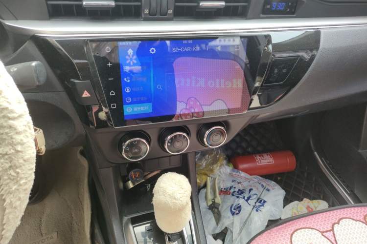 Used Toyota Levin 2014 1.6G CVT Elite Edition Audio And AC Panel