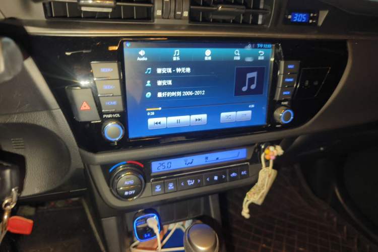 Used Toyota Levin 2014 1.6G-L CVT Leading Edition Audio And AC Panel