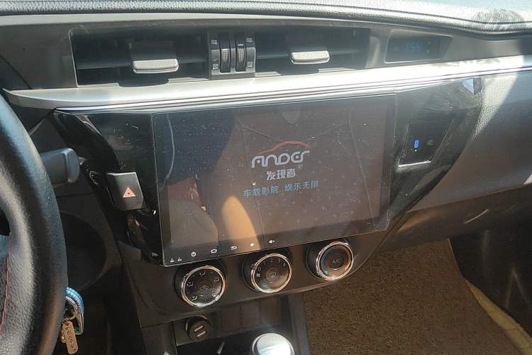 Used Toyota Levin 2014 1.6G CVT Elite Edition Audio And AC Panel