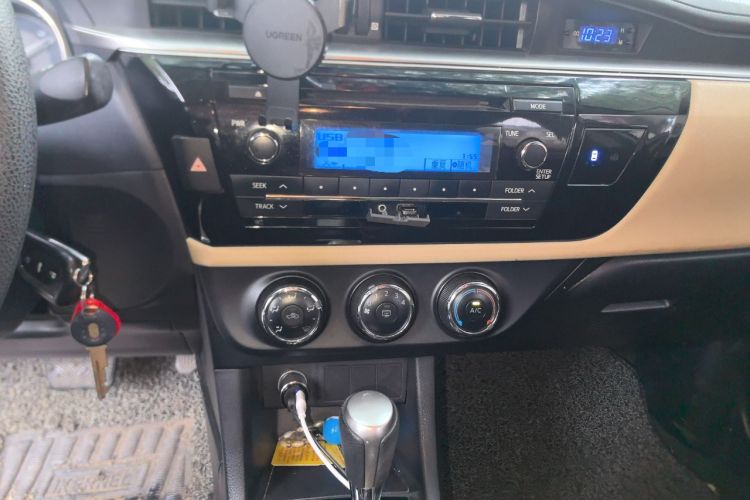 Used Toyota Levin 2014 1.6G CVT Elite Edition Audio And AC Panel