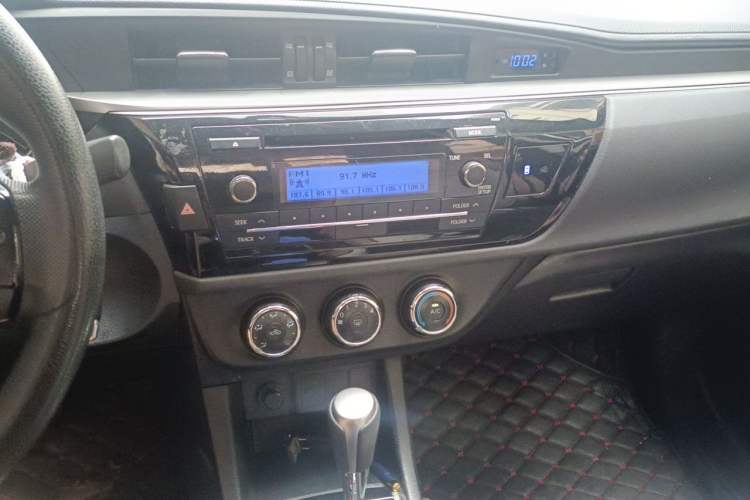 Used Toyota Levin 2014 1.6G CVT Elite Edition Audio And AC Panel