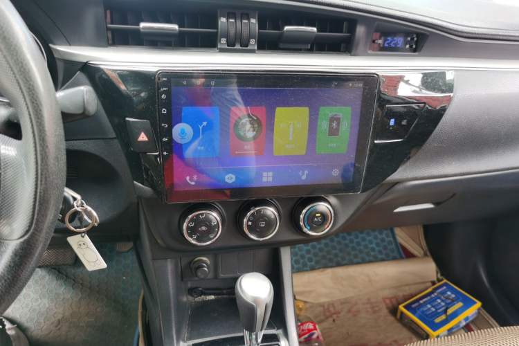 Used Toyota Levin 2014 1.6G CVT Elite Edition Audio And AC Panel