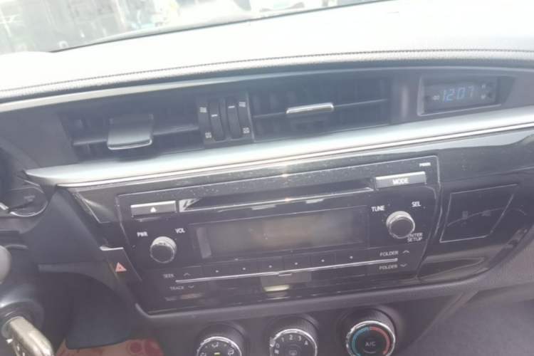 Used Toyota Levin 2014 1.6G CVT Elite Edition Audio And AC Panel