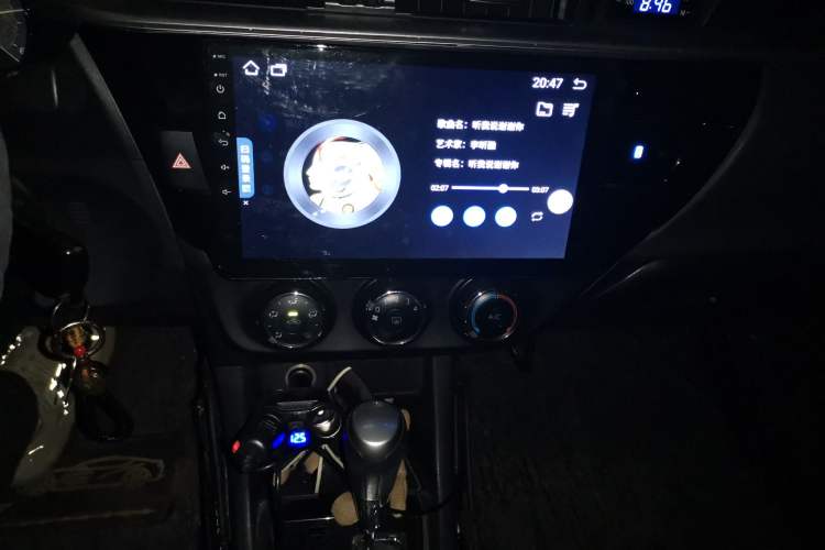 Used Toyota Levin 2014 1.6G CVT Elite Edition Audio And AC Panel