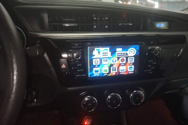 Used Toyota Levin 2014 1.6G CVT Elite Edition Audio And AC Panel