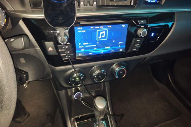 Used Toyota Levin 2014 1.6G CVT Elite Edition Audio And AC Panel