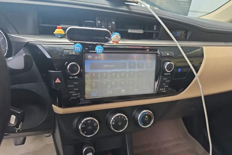 Used Toyota Levin 2014 1.6G Manual Elite Edition Audio And AC Panel