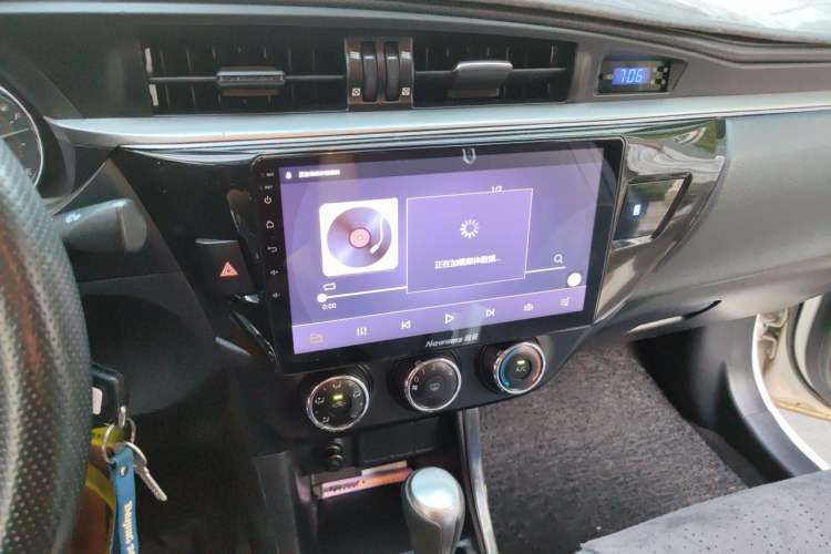 Used Toyota Levin 2014 1.6G CVT Elite Edition Audio And AC Panel