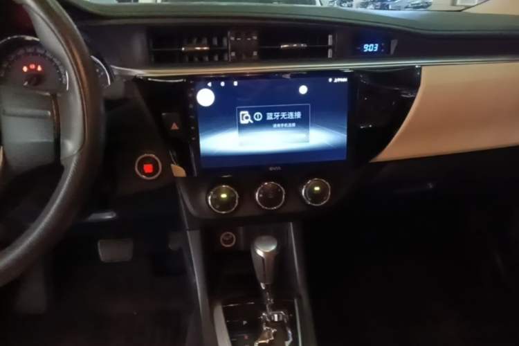 Used Toyota Levin 2014 1.6G CVT Elite Edition Audio And AC Panel