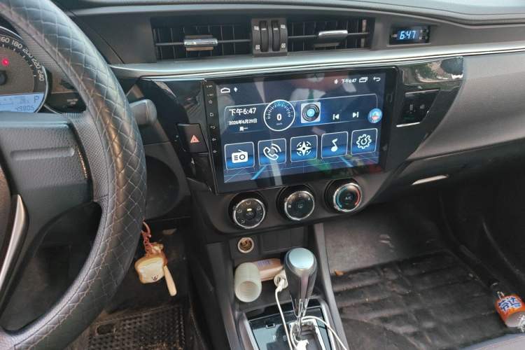 Used Toyota Levin 2014 1.6G CVT Elite Edition Audio And AC Panel