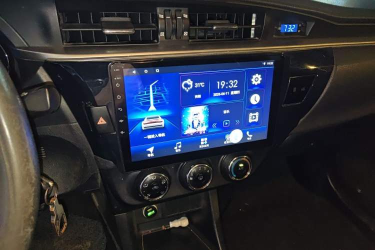 Used Toyota Levin 2014 1.6G Manual Elite Edition Audio And AC Panel