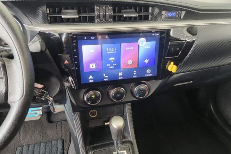 Used Toyota Levin 2014 1.6G CVT Elite Edition Audio And AC Panel