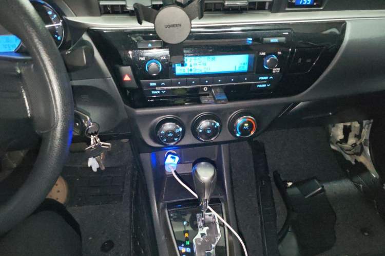 Used Toyota Levin 2014 1.6G CVT Elite Edition Audio And AC Panel